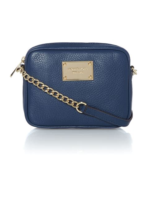 michael kors crossbody bag australia navy blue and gold|michael kors women's crossbody bags.